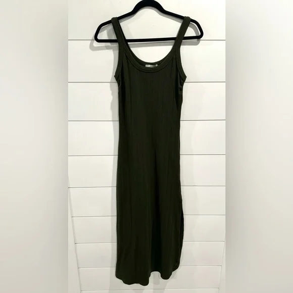 NWT Vitamin A green West midi dress - Picture 3 of 6